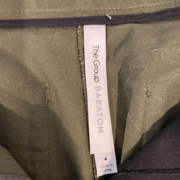 BABATON GREEN DRESS PANTS - Picture 6 of 7